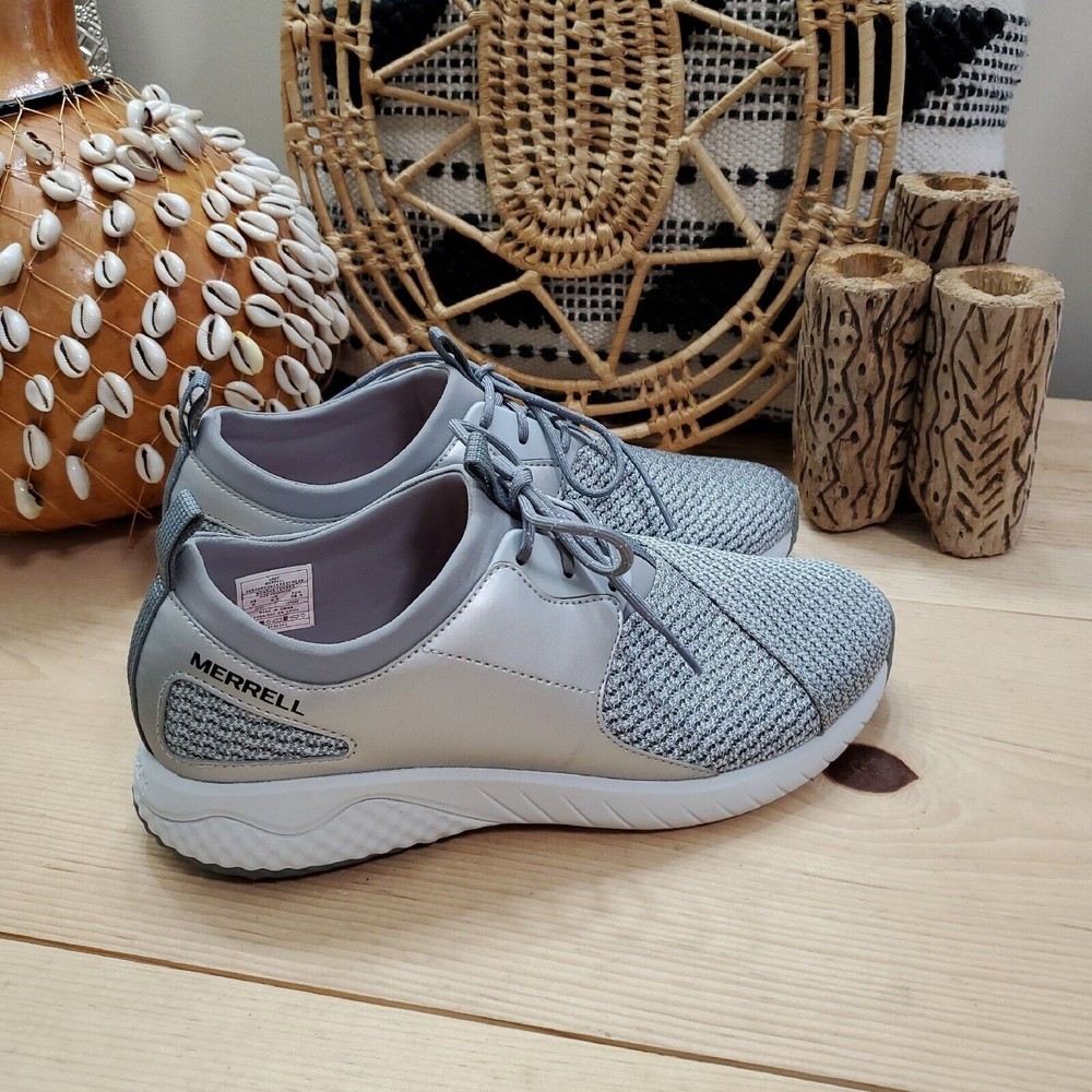 Merrell 1six8 Lace Up Ac+ Fashion Trainer Sneaker Grey Comfort Women's Sz 8/38.5